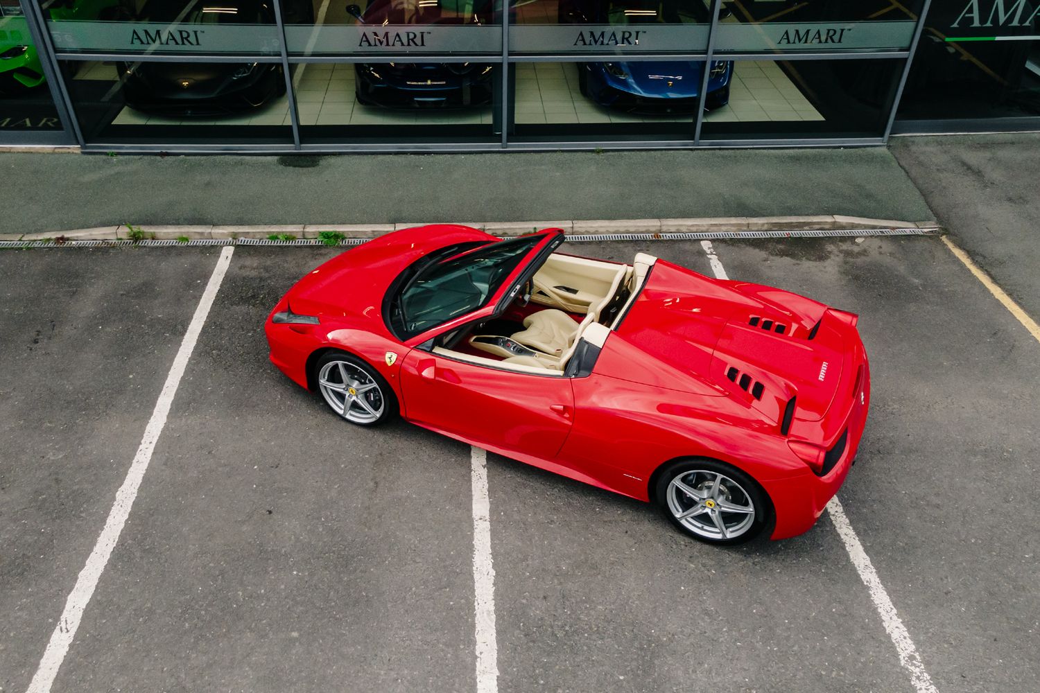 Ferrari 458 Convertible 4.5 Spider Dct 2Dr Semi Automatic
