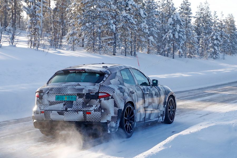 The 2022 Ferrari Purosangue SUV Spied