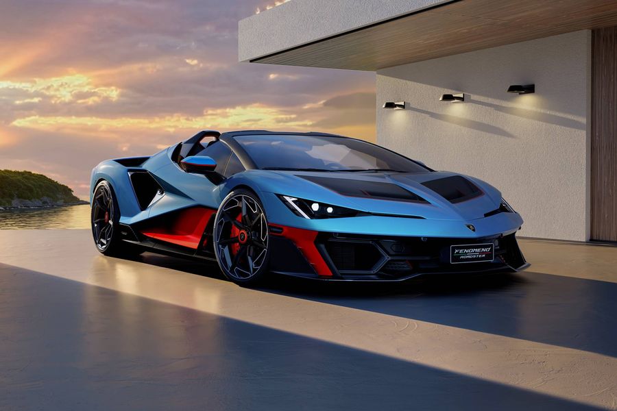 The Lamborghini Fenomeno Roadster: An Open-Top Hybrid Phenomenon