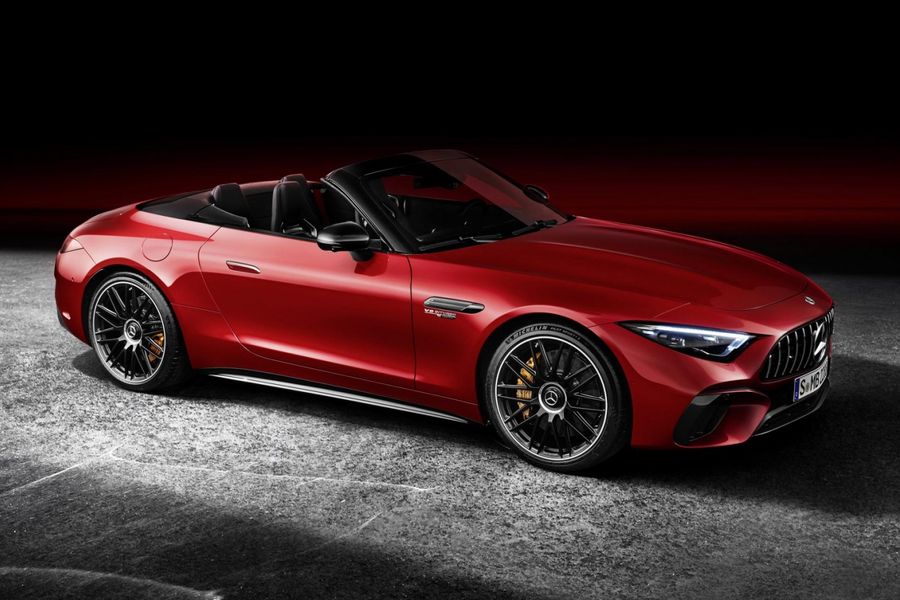 Out with the old, in with the new: The Mercedes AMG SL 55