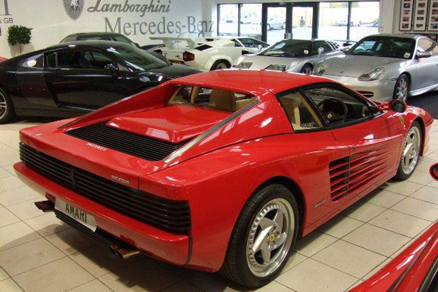 FERRARI Testarossa Red Head