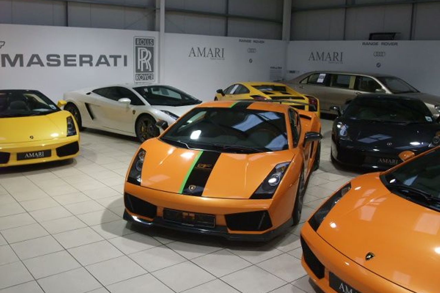 LAMBORGHINI Gallardo Spider E Gear Choice of 5 Gallardo�s