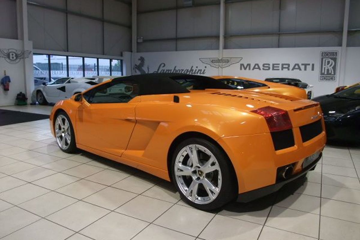 LAMBORGHINI Gallardo Spider E Gear Choice of 5 Gallardo�s