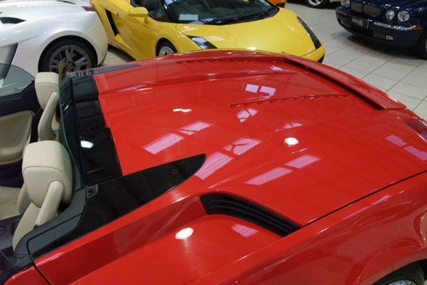 LAMBORGHINI Gallardo Spider E Gear The Only Rosso Spyder in the UK