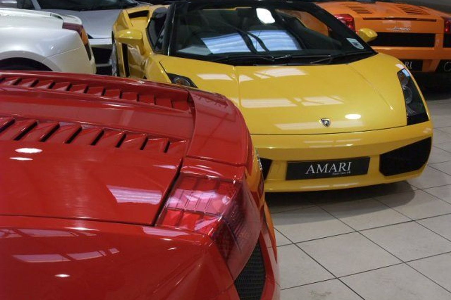 LAMBORGHINI Gallardo Spider E Gear The Only Rosso Spyder in the UK