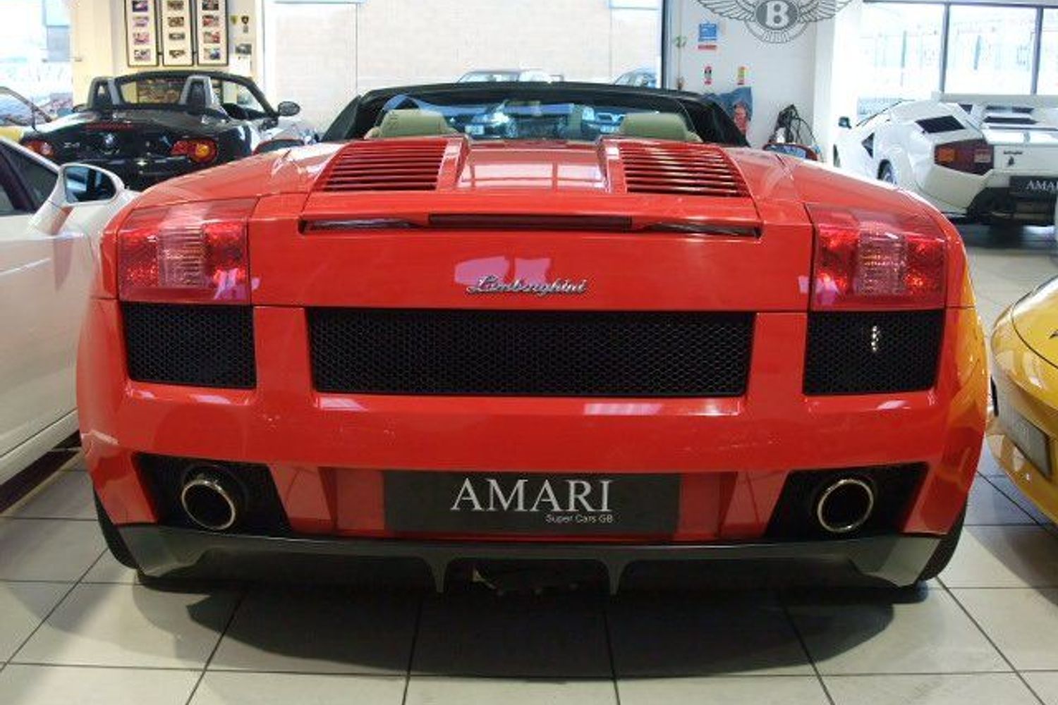LAMBORGHINI Gallardo Spider E Gear The Only Rosso Spyder in the UK