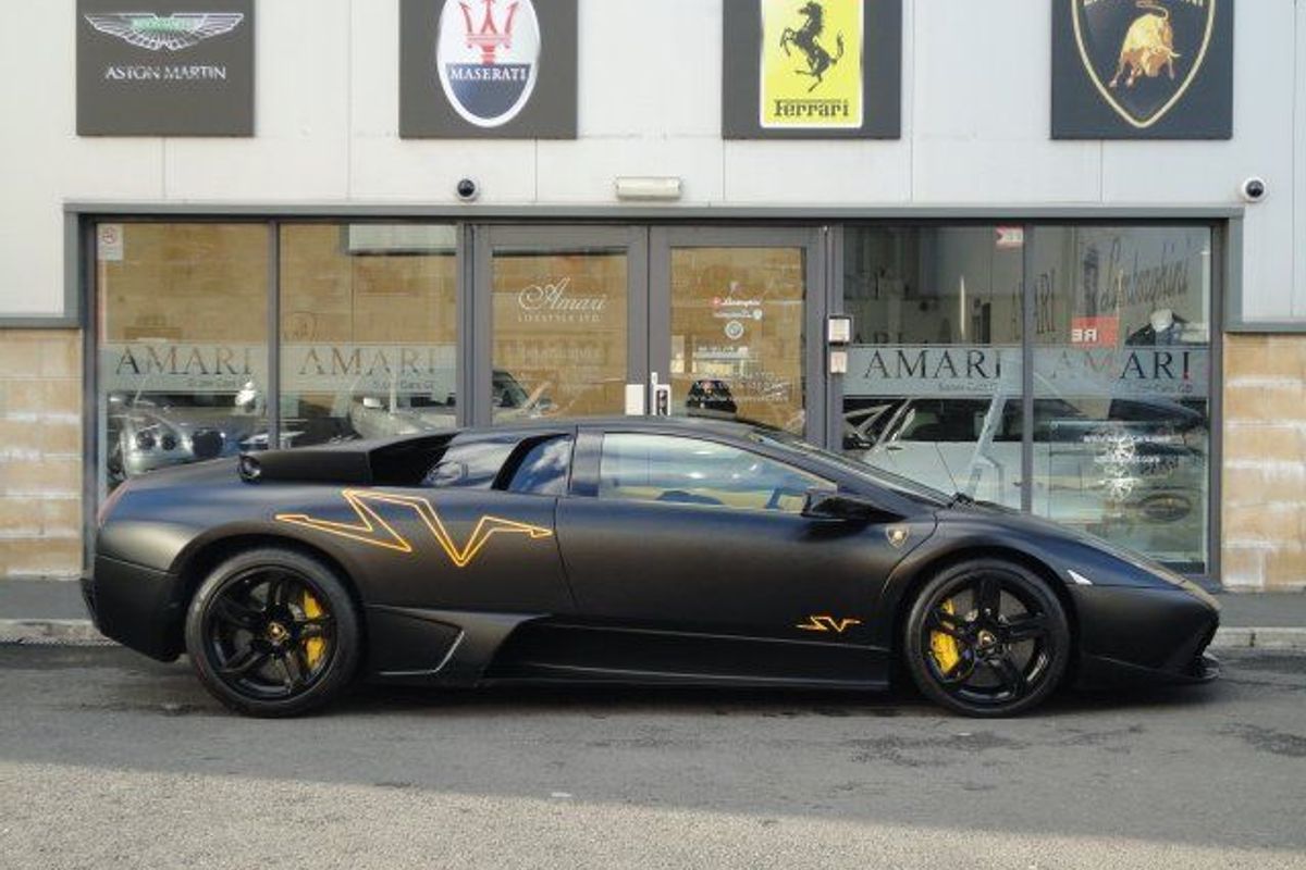 LAMBORGHINI Murcielago LP640 Plus vat Bespoke Nemesis Nero