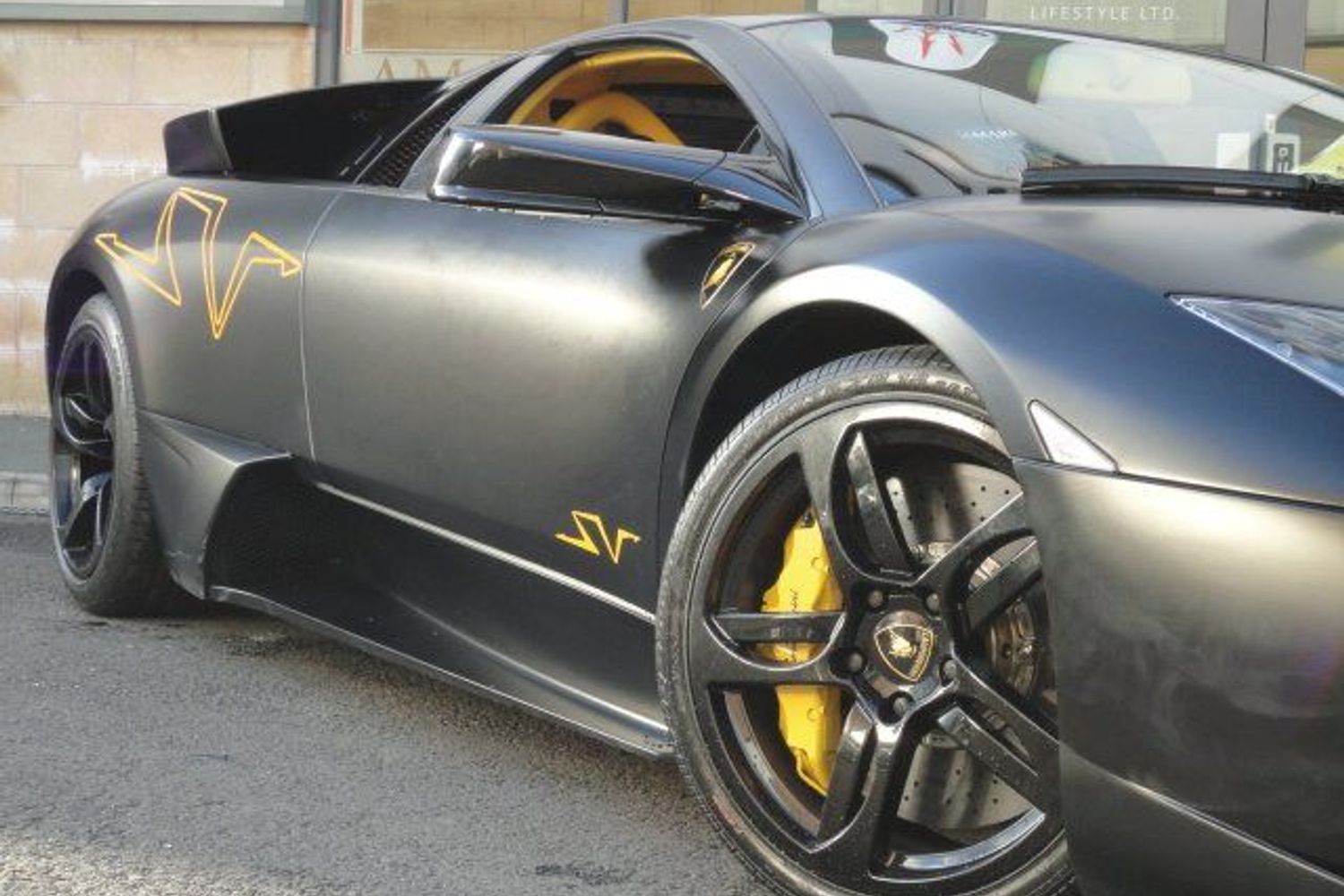 LAMBORGHINI Murcielago LP640 Plus vat Bespoke Nemesis Nero