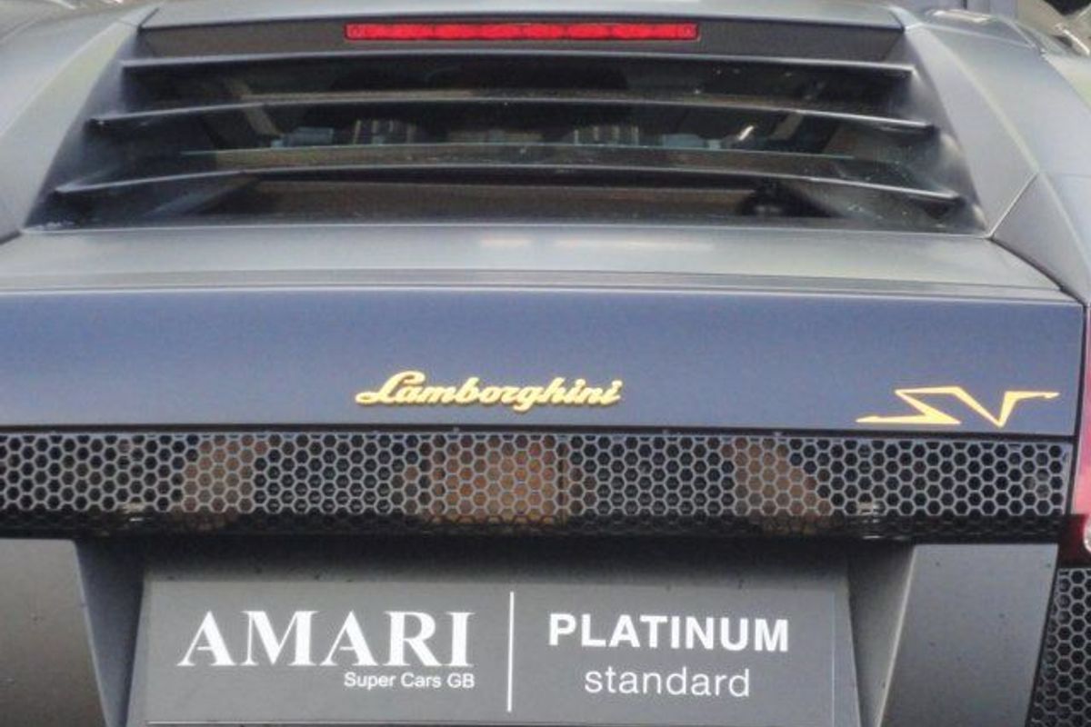 LAMBORGHINI Murcielago LP640 Plus vat Bespoke Nemesis Nero