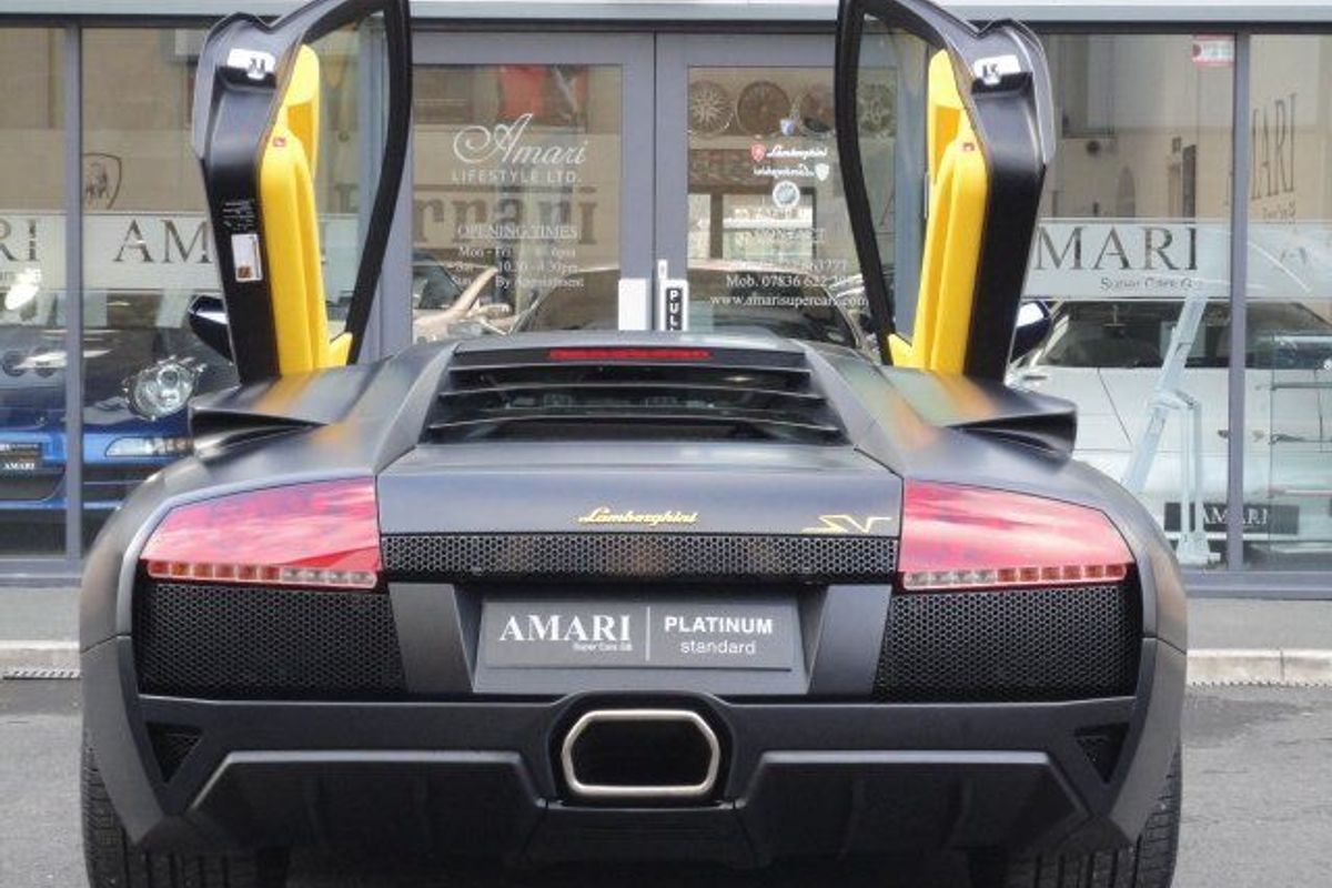 LAMBORGHINI Murcielago LP640 Plus vat Bespoke Nemesis Nero