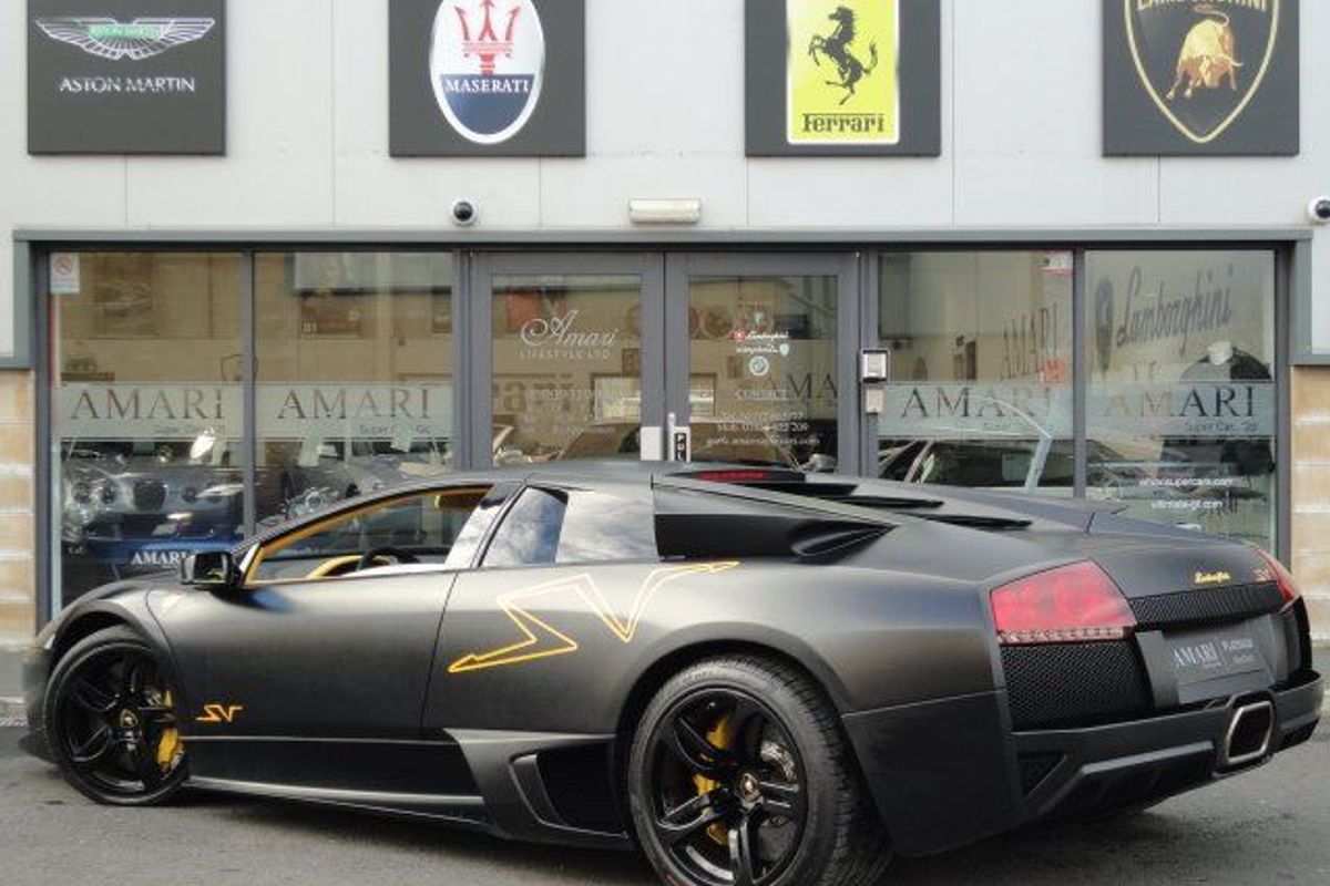 LAMBORGHINI Murcielago LP640 Plus vat Bespoke Nemesis Nero
