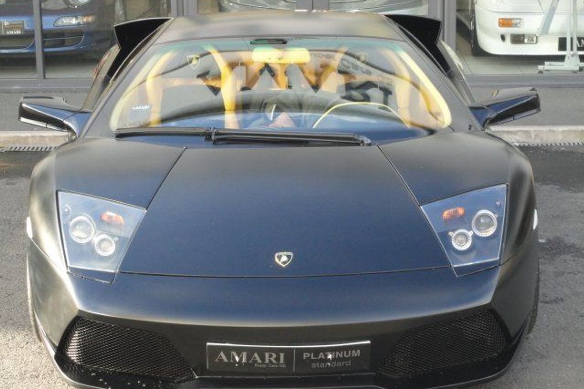 LAMBORGHINI Murcielago LP640 Plus vat Bespoke Nemesis Nero