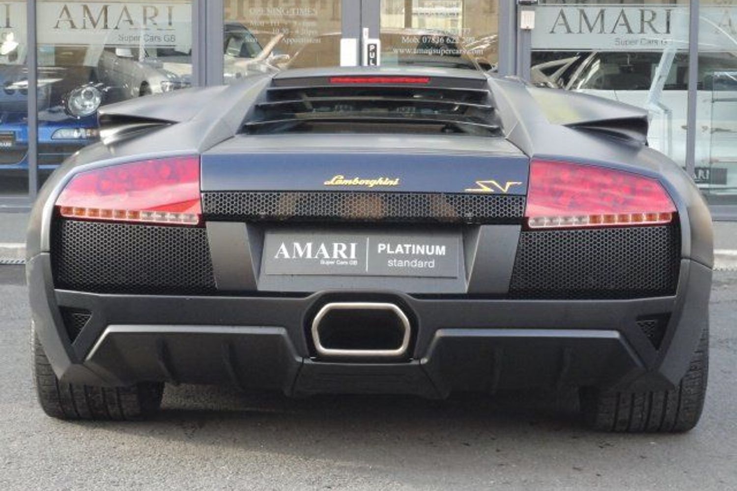 LAMBORGHINI Murcielago LP640 Plus vat Bespoke Nemesis Nero