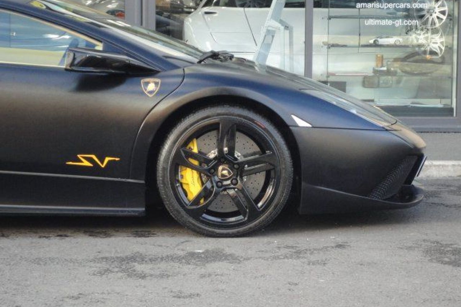 LAMBORGHINI Murcielago LP640 Plus vat Bespoke Nemesis Nero