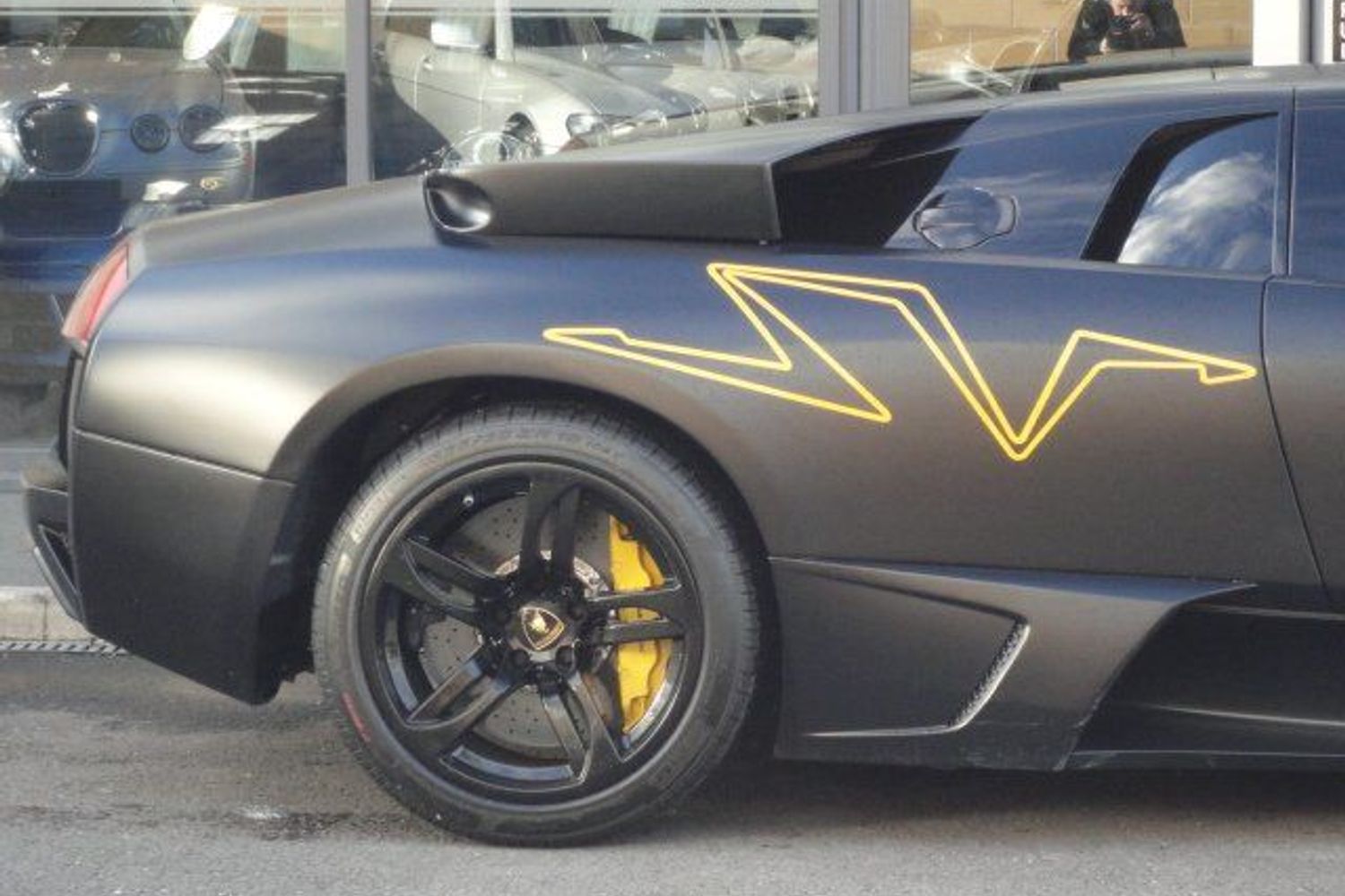 LAMBORGHINI Murcielago LP640 Plus vat Bespoke Nemesis Nero
