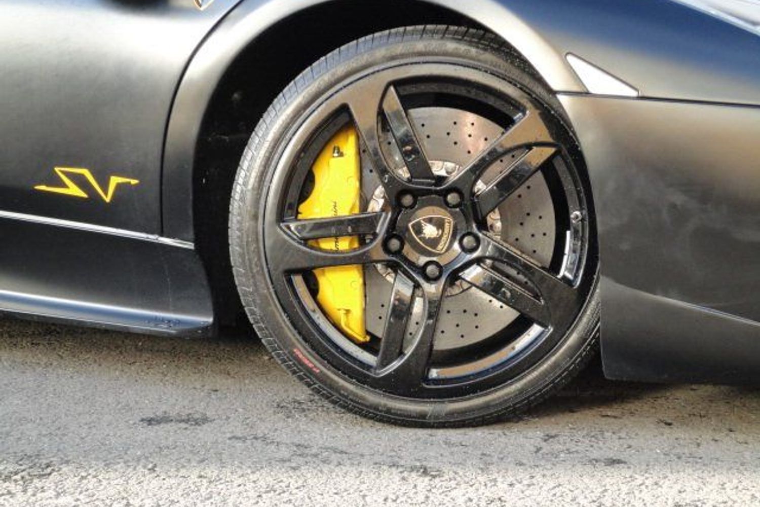 LAMBORGHINI Murcielago LP640 Plus vat Bespoke Nemesis Nero