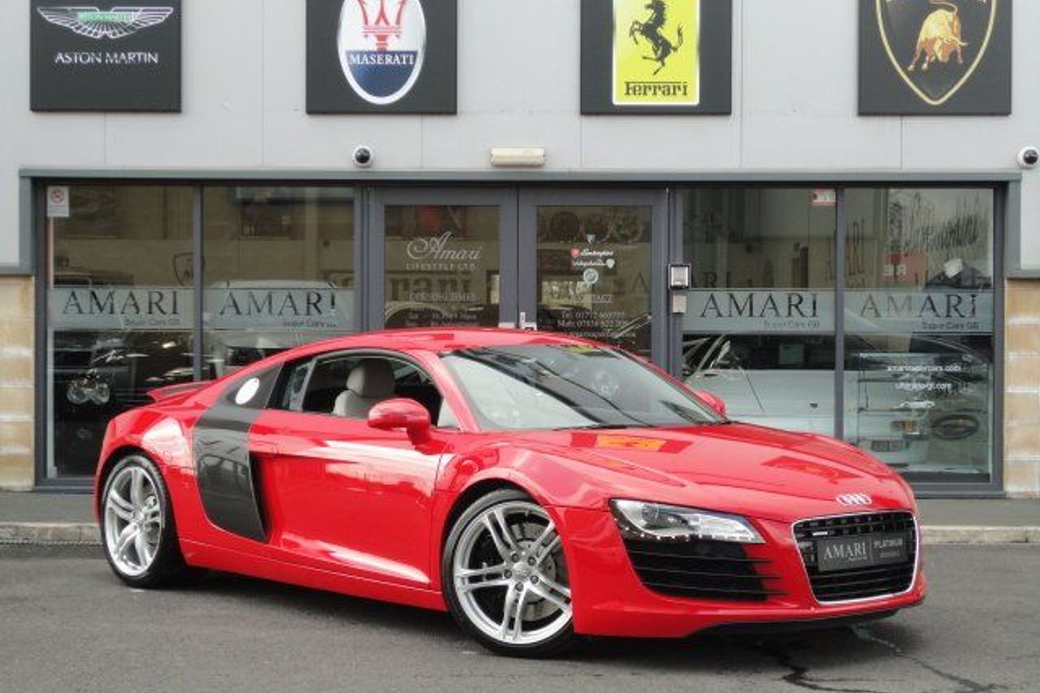 AUDI R8 V8 4.2 FSI 6sp Manual "Rare Brilliant Red"