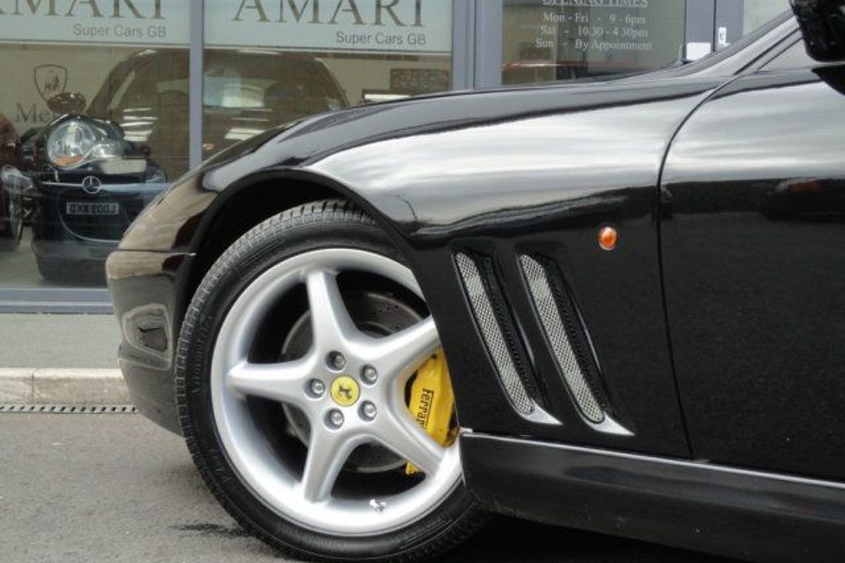 FERRARI 550 Maranello (NERO WITH NERO HIDE & BLACK CARPETS) VERY VERY RARE!!!!