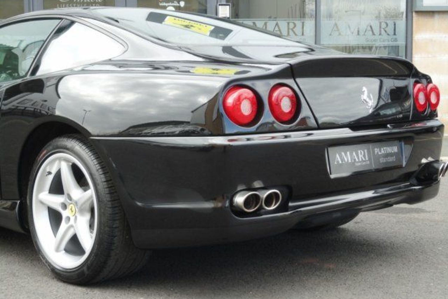 FERRARI 550 Maranello (NERO WITH NERO HIDE & BLACK CARPETS) VERY VERY RARE!!!!