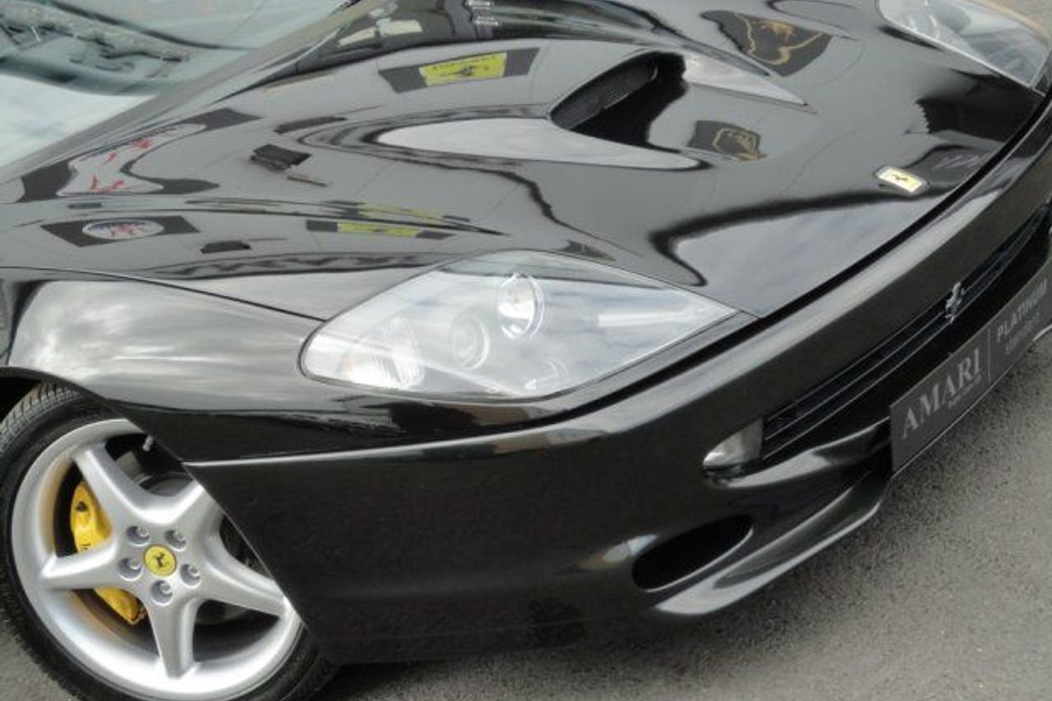 FERRARI 550 Maranello (NERO WITH NERO HIDE & BLACK CARPETS) VERY VERY RARE!!!!