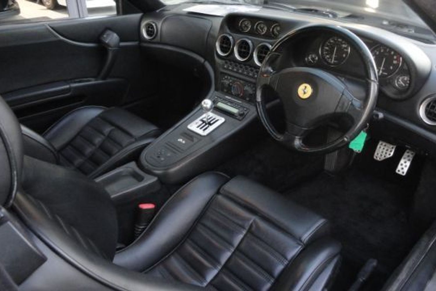 FERRARI 550 Maranello (NERO WITH NERO HIDE & BLACK CARPETS) VERY VERY RARE!!!!