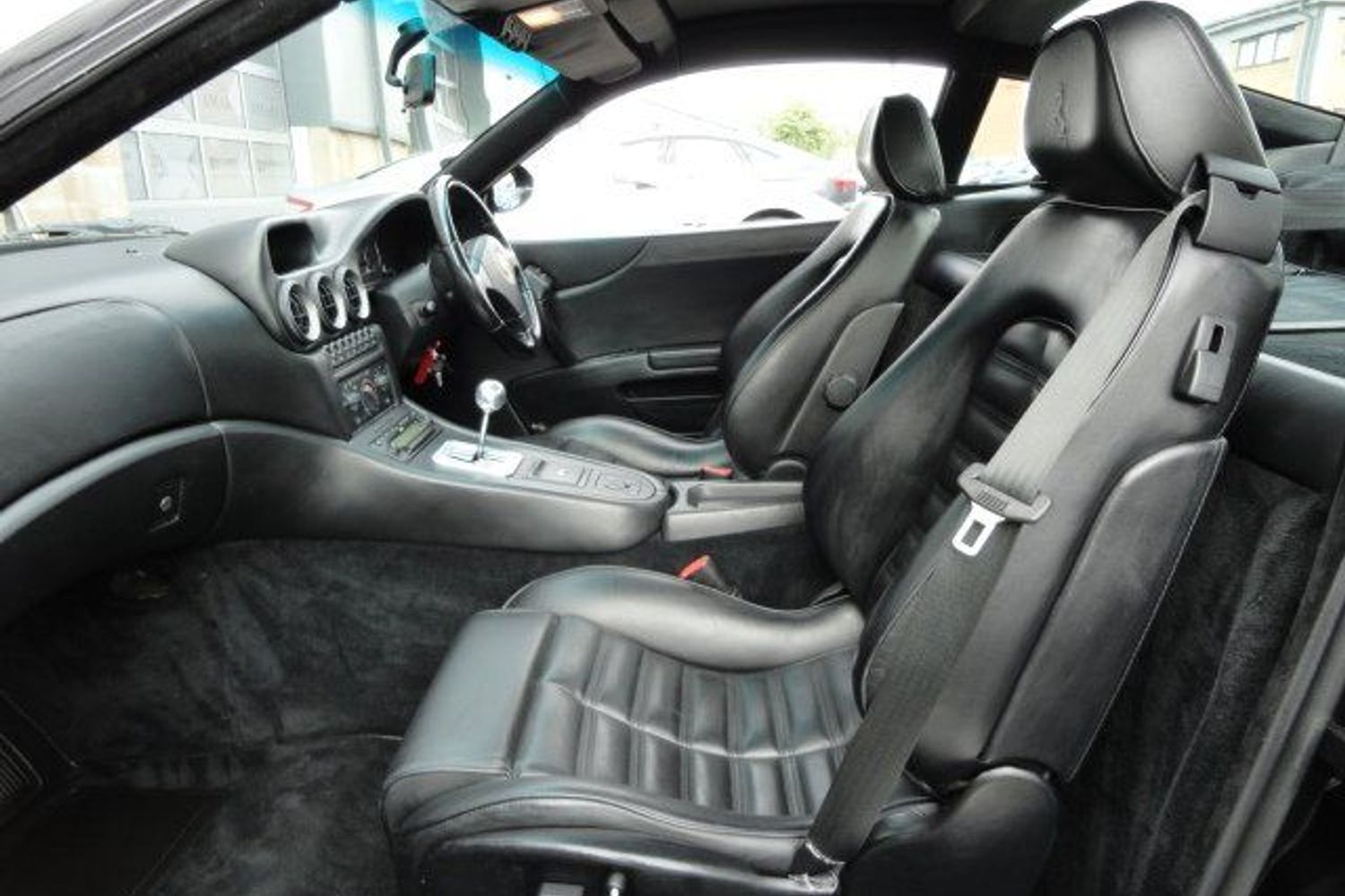 FERRARI 550 Maranello (NERO WITH NERO HIDE & BLACK CARPETS) VERY VERY RARE!!!!
