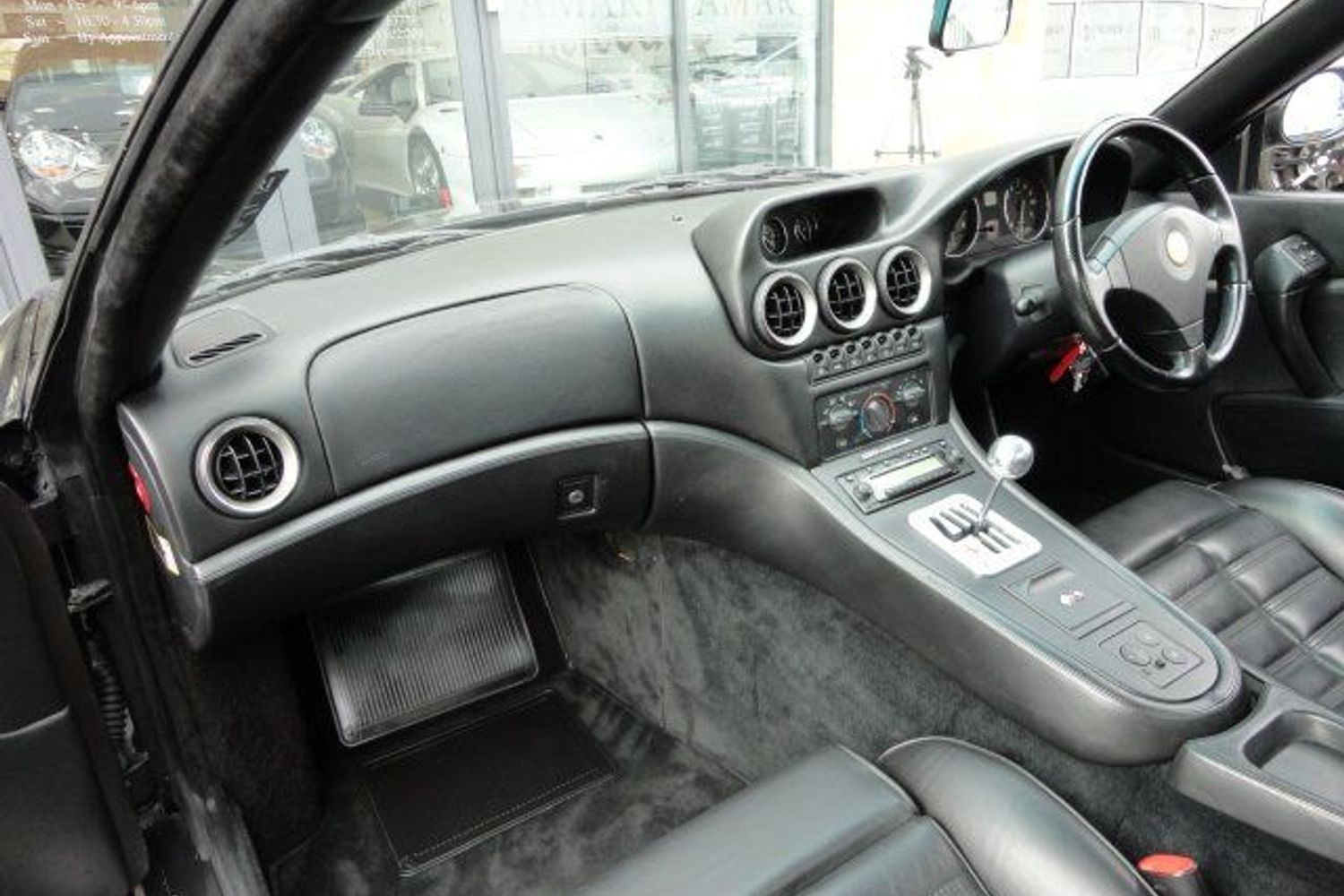 FERRARI 550 Maranello (NERO WITH NERO HIDE & BLACK CARPETS) VERY VERY RARE!!!!