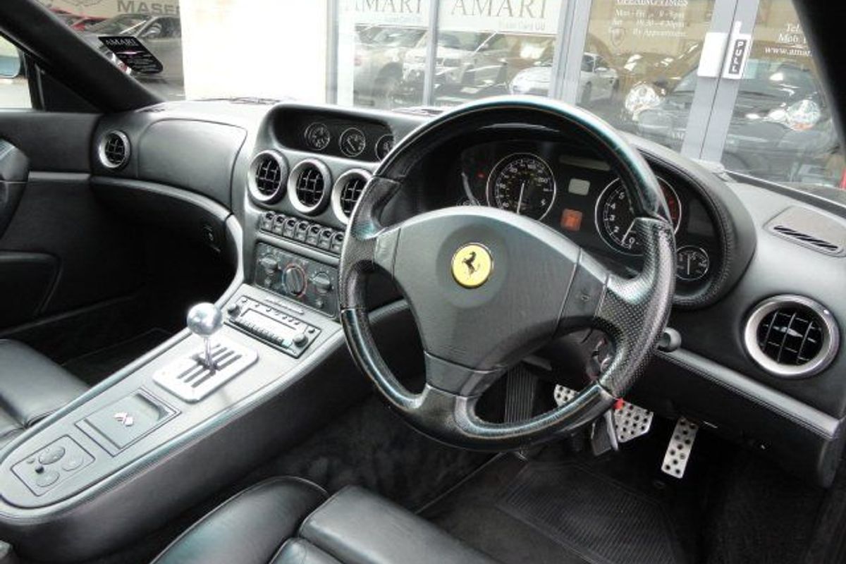 FERRARI 550 Maranello (NERO WITH NERO HIDE & BLACK CARPETS) VERY VERY RARE!!!!