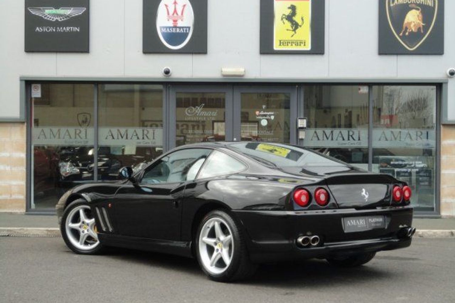 FERRARI 550 Maranello (NERO WITH NERO HIDE & BLACK CARPETS) VERY VERY RARE!!!!
