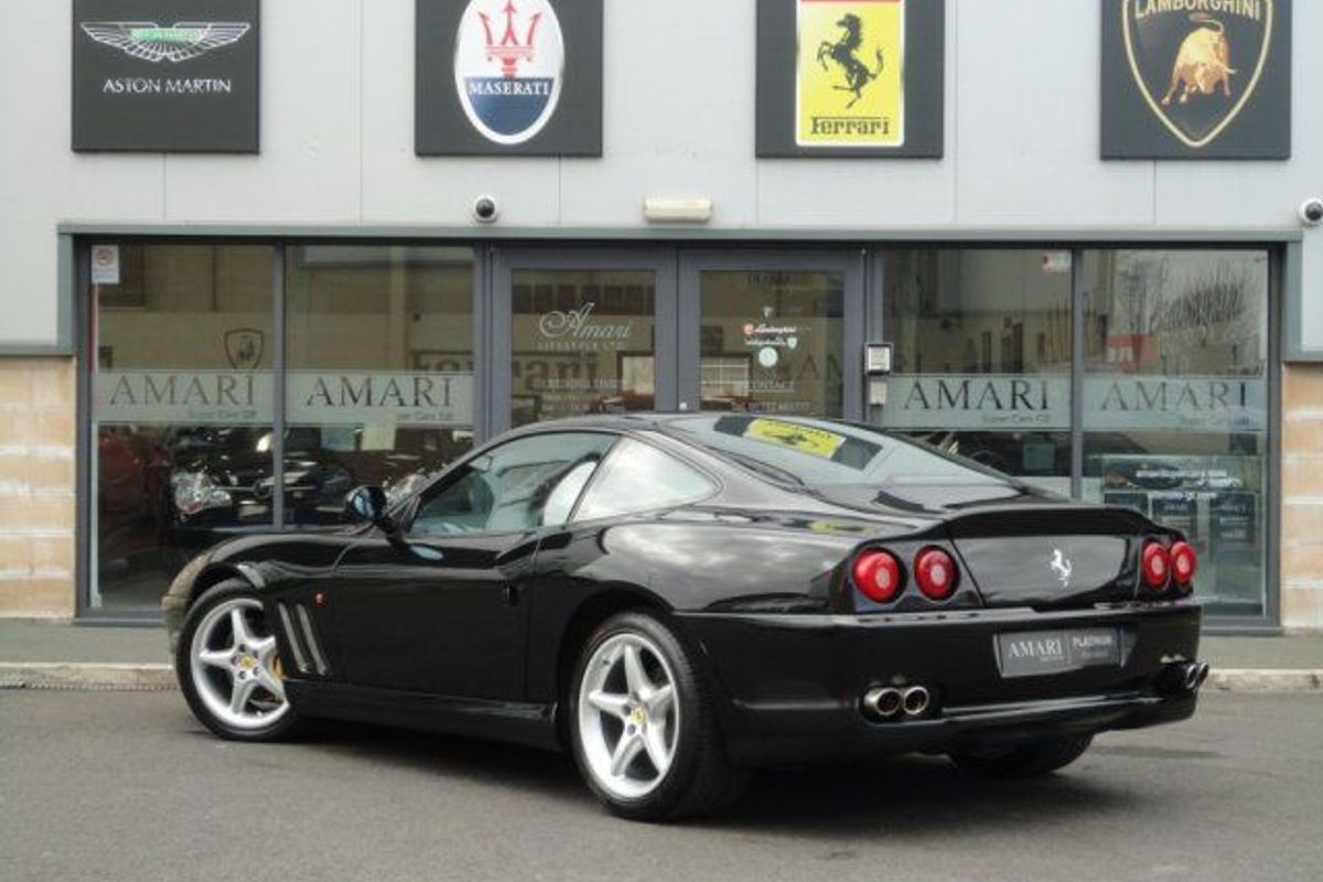 FERRARI 550 Maranello (NERO WITH NERO HIDE & BLACK CARPETS) VERY VERY RARE!!!!