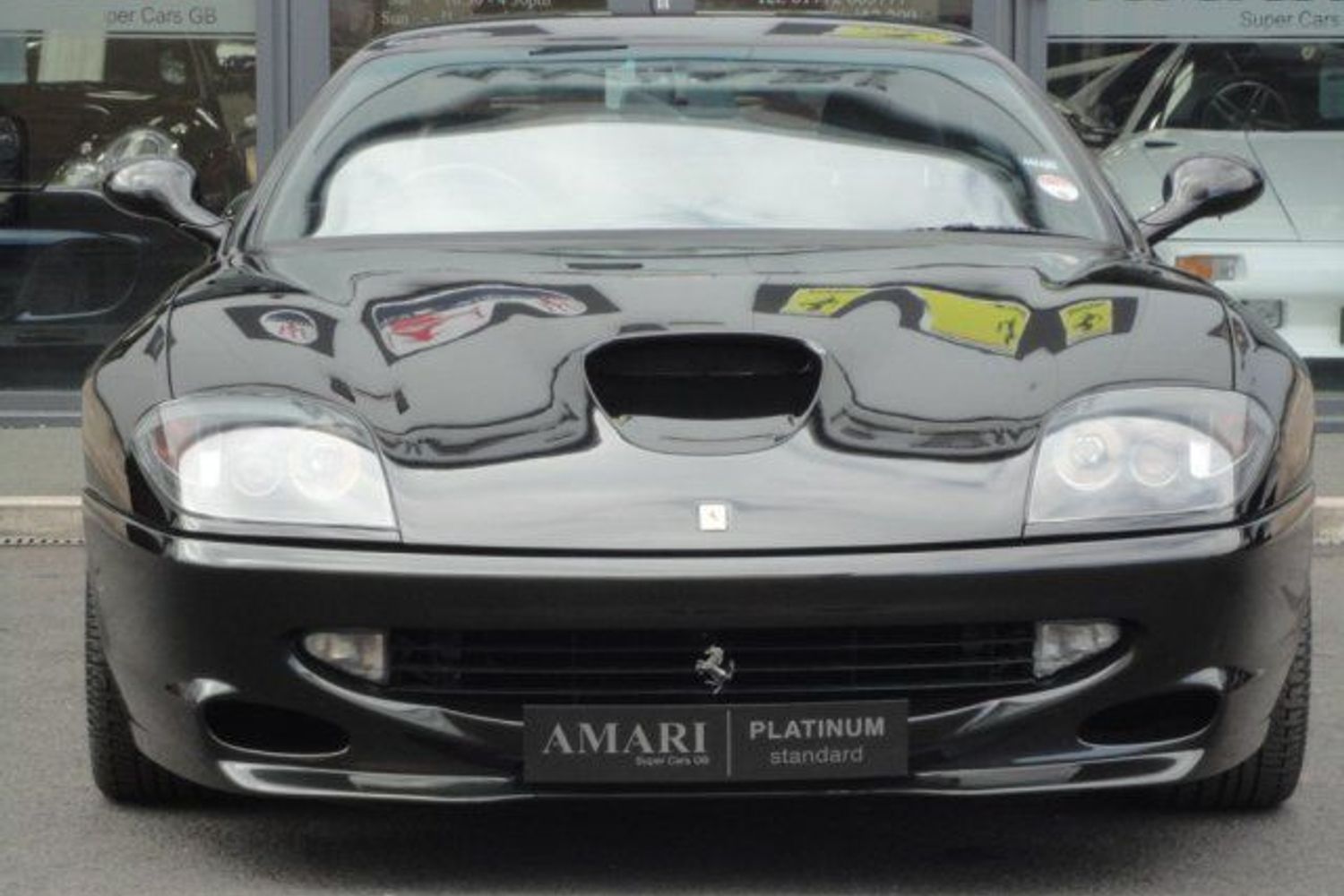 FERRARI 550 Maranello (NERO WITH NERO HIDE & BLACK CARPETS) VERY VERY RARE!!!!