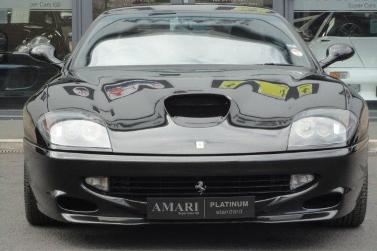 FERRARI 550 Maranello (NERO WITH NERO HIDE & BLACK CARPETS) VERY VERY RARE!!!!