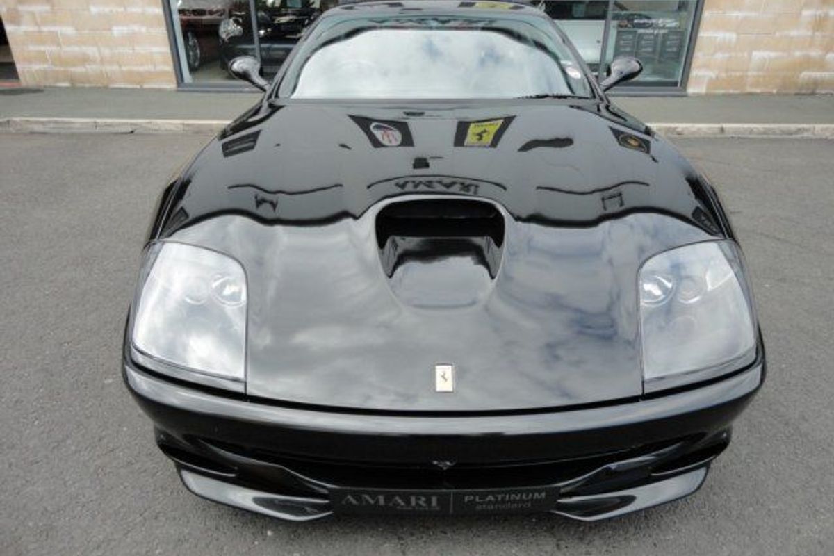 FERRARI 550 Maranello (NERO WITH NERO HIDE & BLACK CARPETS) VERY VERY RARE!!!!