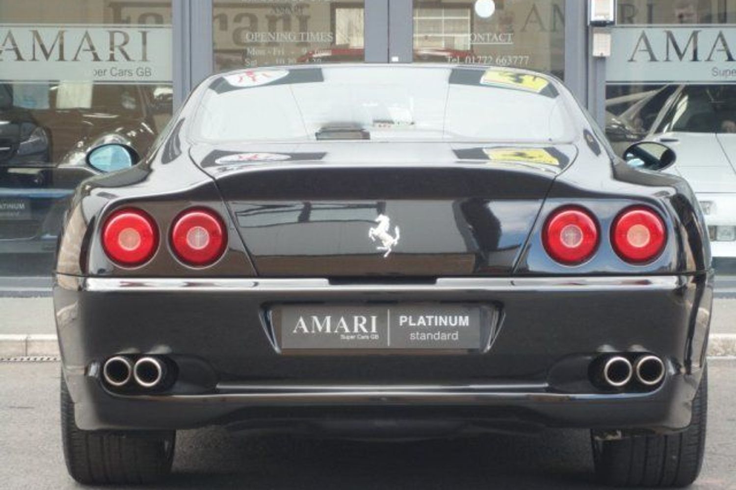 FERRARI 550 Maranello (NERO WITH NERO HIDE & BLACK CARPETS) VERY VERY RARE!!!!