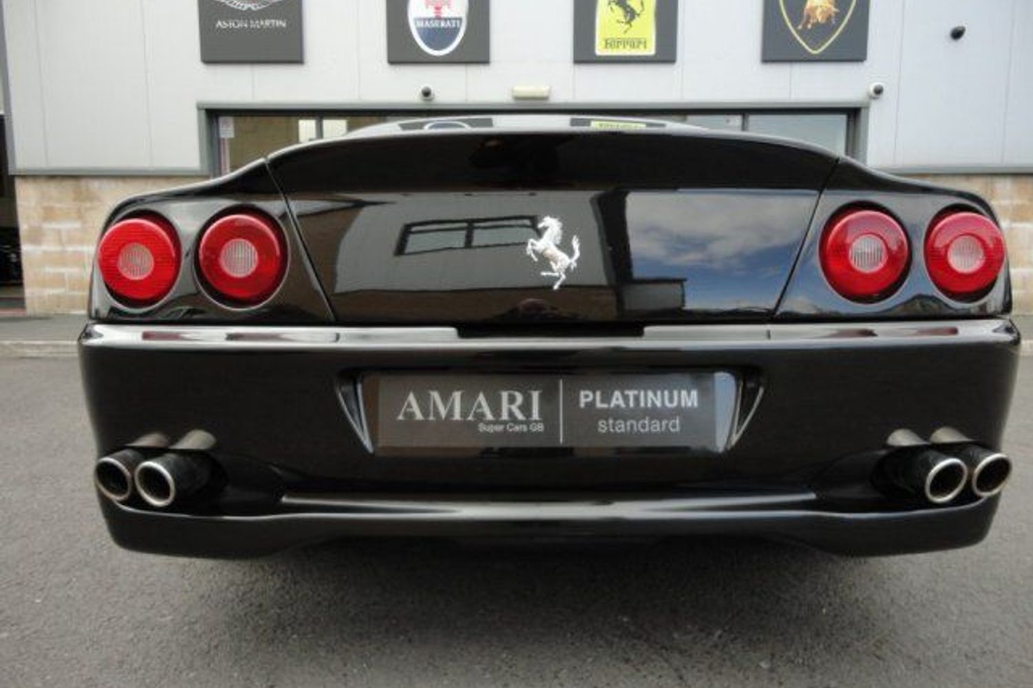FERRARI 550 Maranello (NERO WITH NERO HIDE & BLACK CARPETS) VERY VERY RARE!!!!