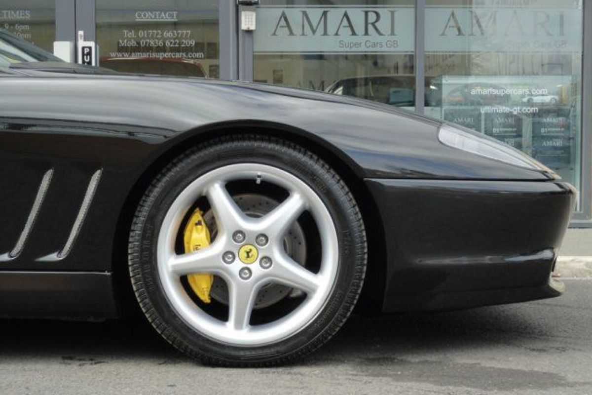 FERRARI 550 Maranello (NERO WITH NERO HIDE & BLACK CARPETS) VERY VERY RARE!!!!