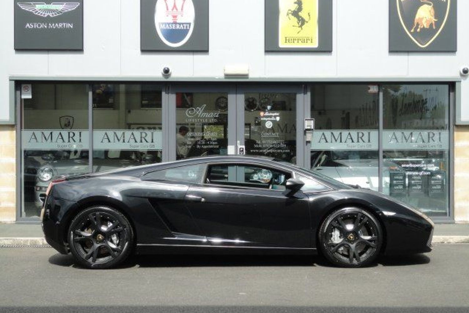 LAMBORGHINI GALLARDO E GEAR LIMITED EDITION "NERA No 172/185