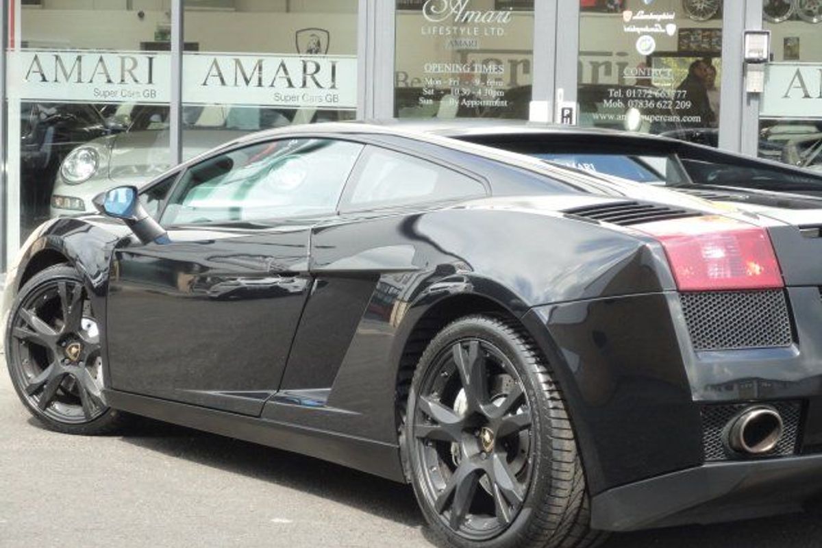 LAMBORGHINI GALLARDO E GEAR LIMITED EDITION "NERA No 172/185