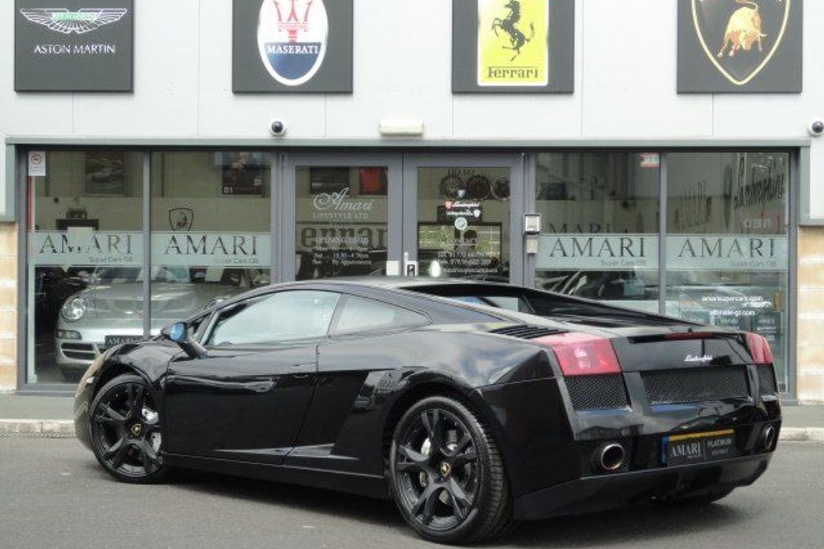 LAMBORGHINI GALLARDO E GEAR LIMITED EDITION "NERA No 172/185