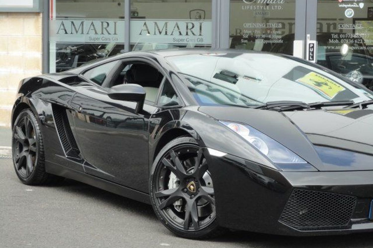 LAMBORGHINI GALLARDO E GEAR LIMITED EDITION "NERA No 172/185