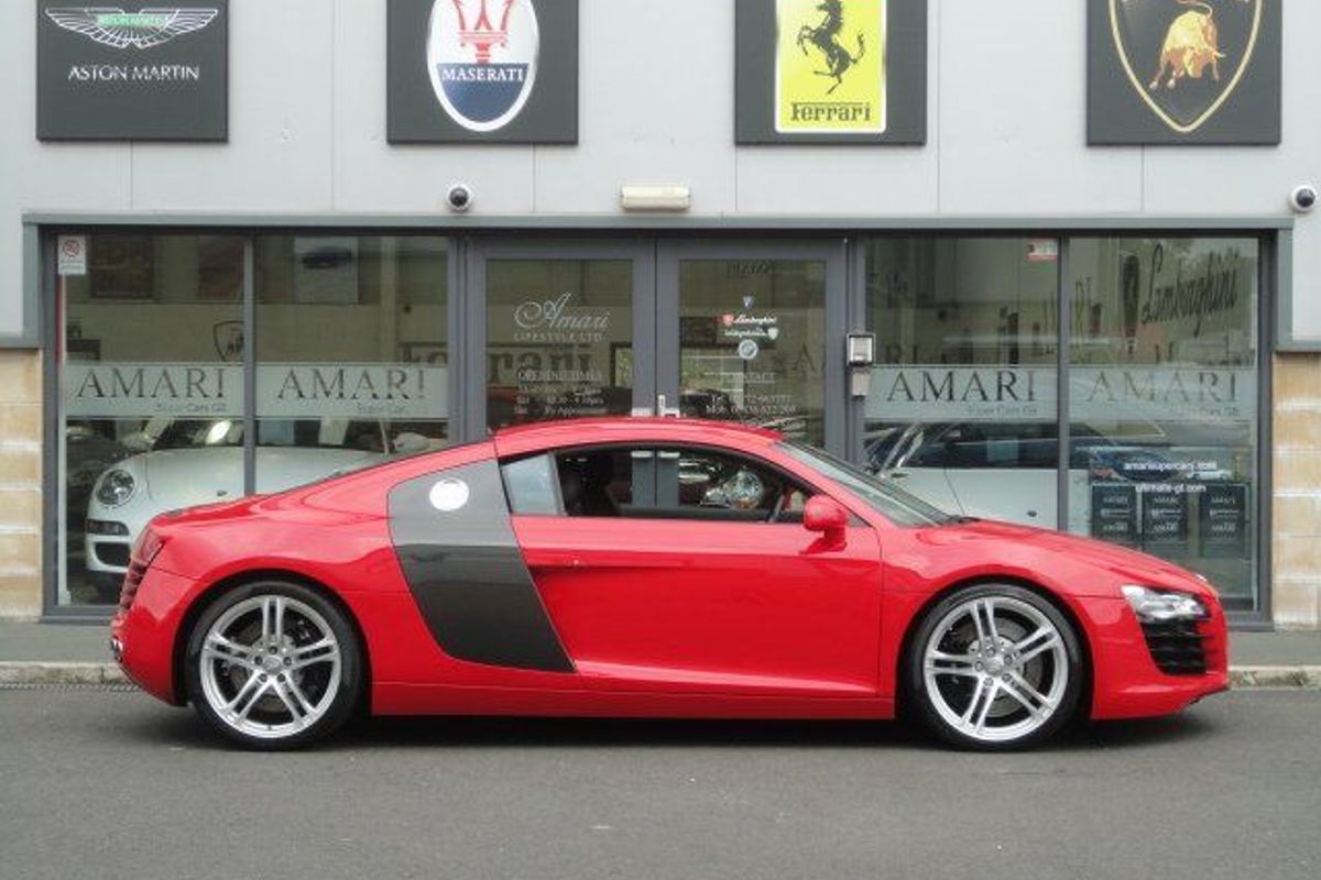 AUDI R8 4.2 FSI 6sp Manual "Choice of Five Cars"