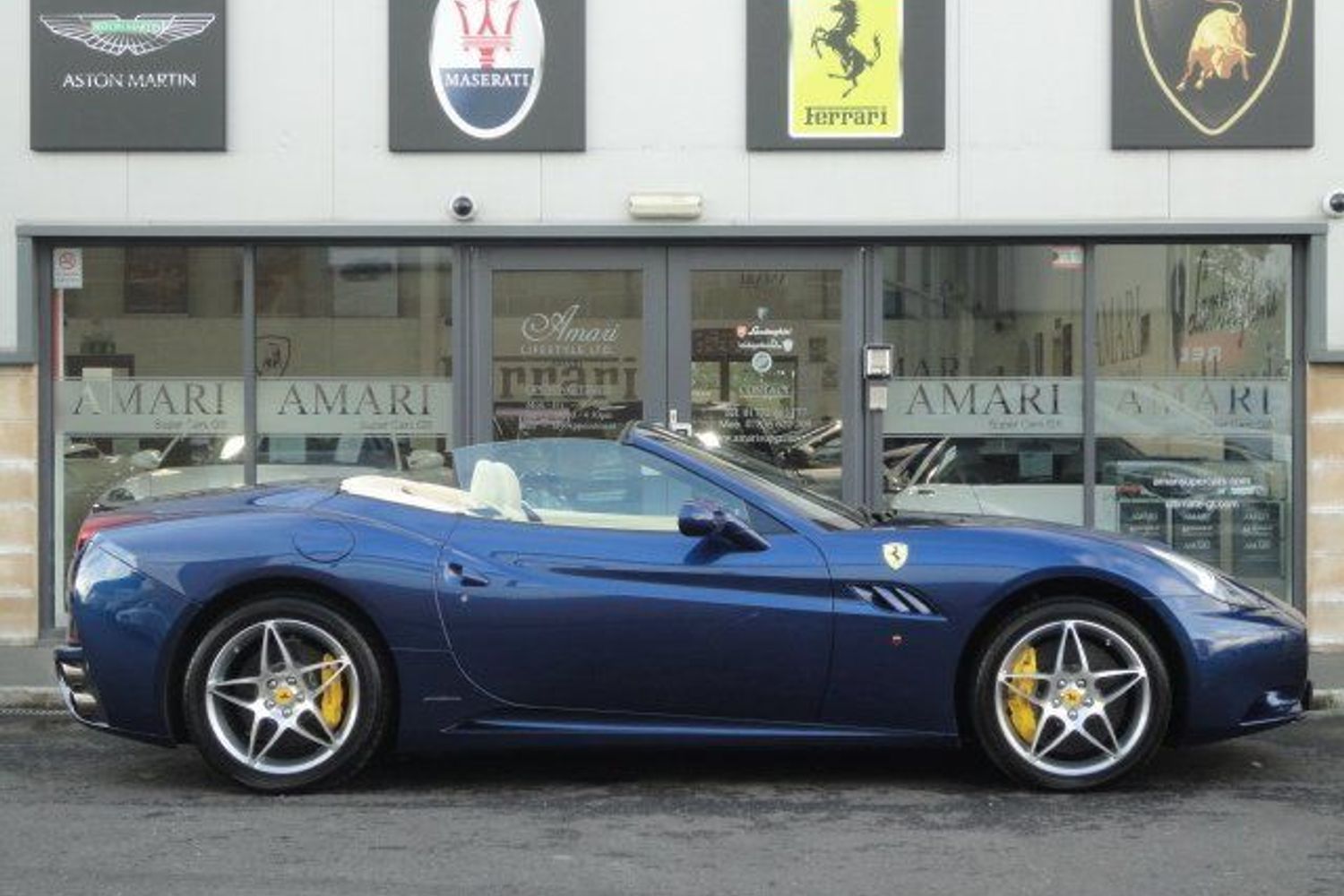 FERRARI California F1 Stunning Tour De France Blue