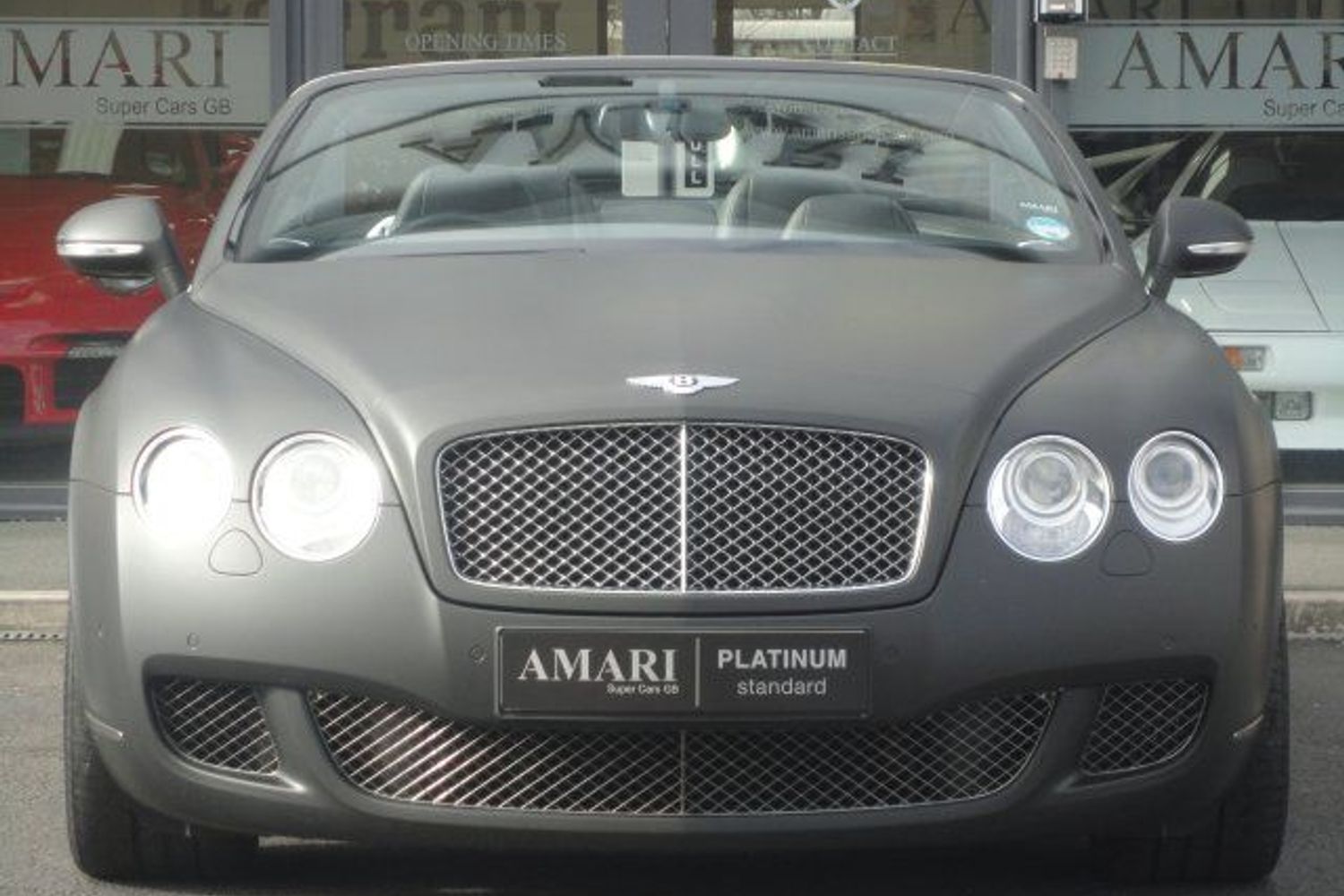 BENTLEY GTC Speed in Matte Black