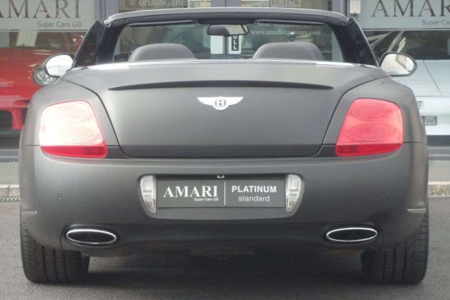 BENTLEY GTC Speed in Matte Black