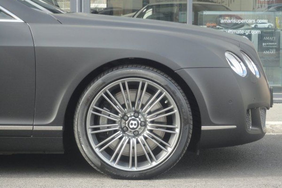 BENTLEY GTC Speed in Matte Black
