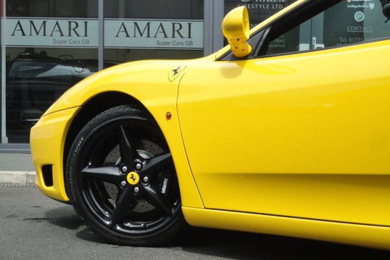 FERRARI 360 F1 Modena In Rare Giallo Fly