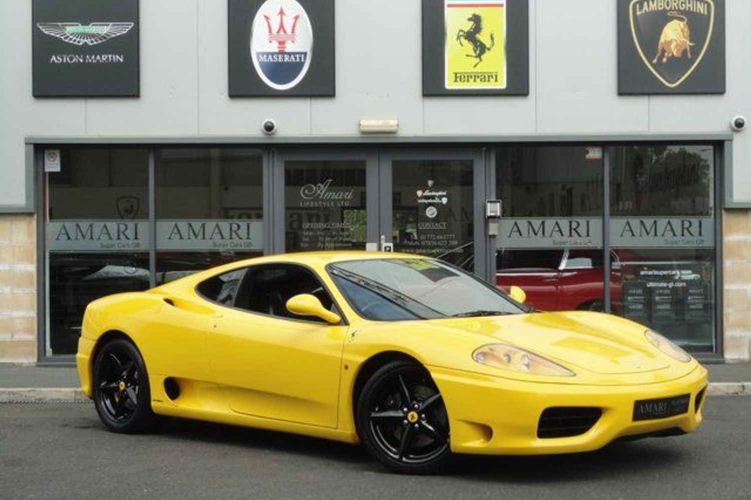 FERRARI 360 F1 Modena In Rare Giallo Fly