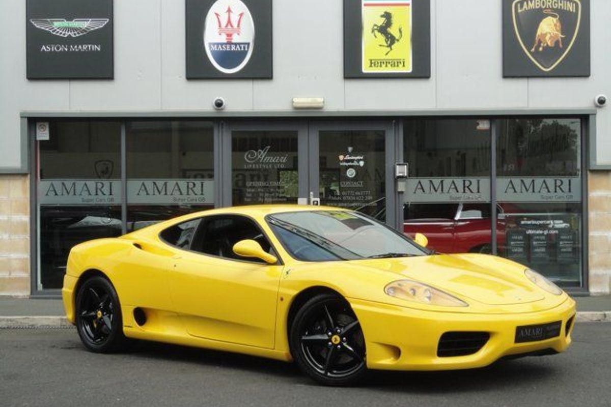 FERRARI 360 F1 Modena In Rare Giallo Fly
