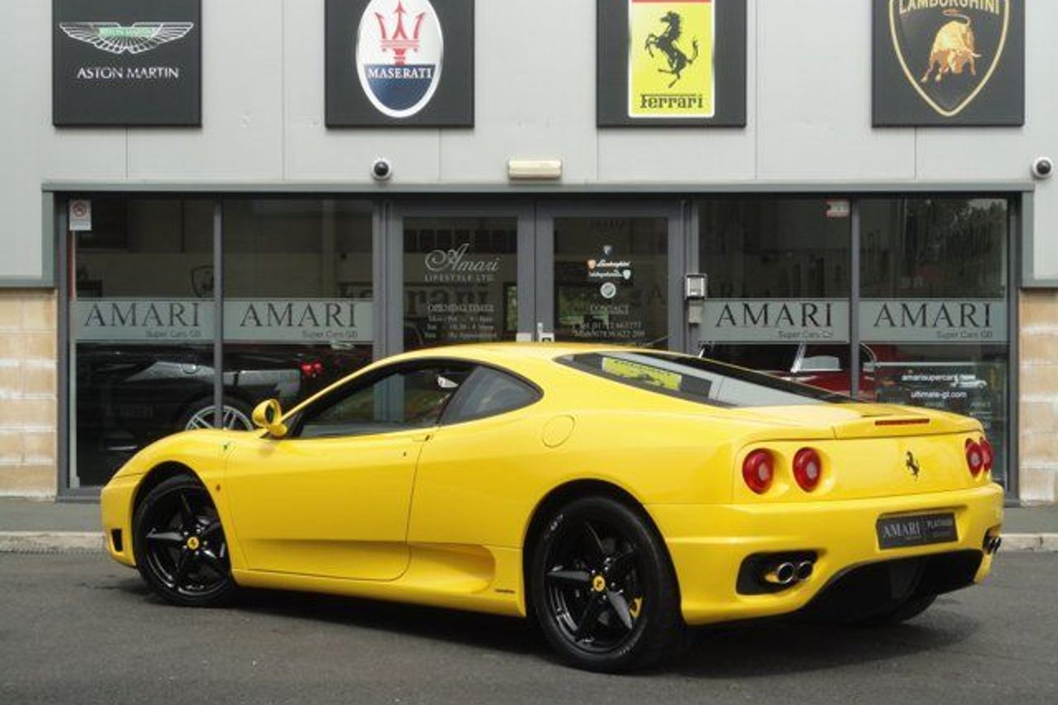 FERRARI 360 F1 Modena In Rare Giallo Fly