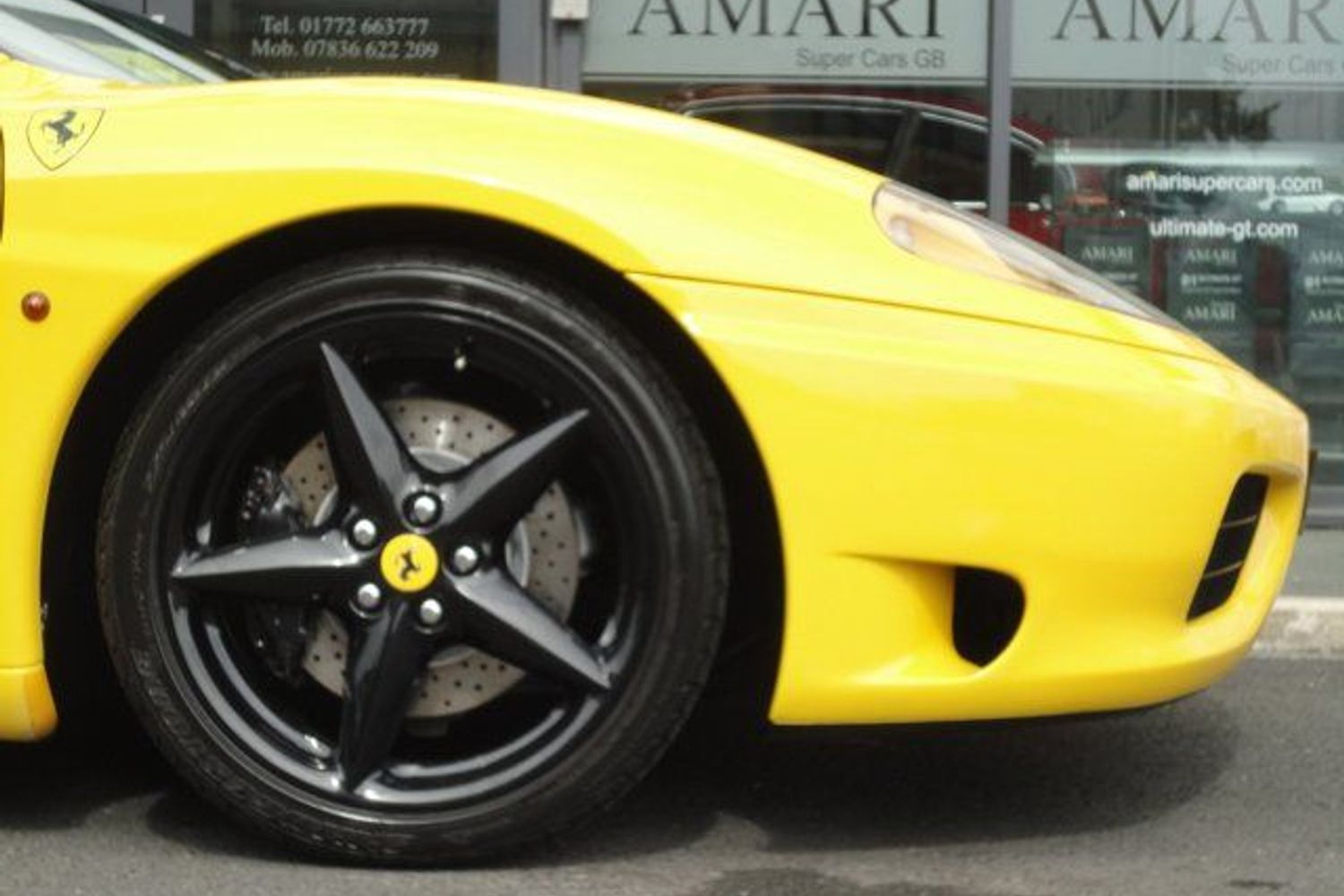 FERRARI 360 F1 Modena In Rare Giallo Fly